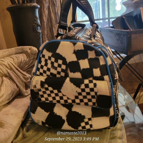 L.A.M.B. by Gwen Stefani Worthington Bristol Dartboard Bag Luxury Designer #515 - Picture 8 of 16